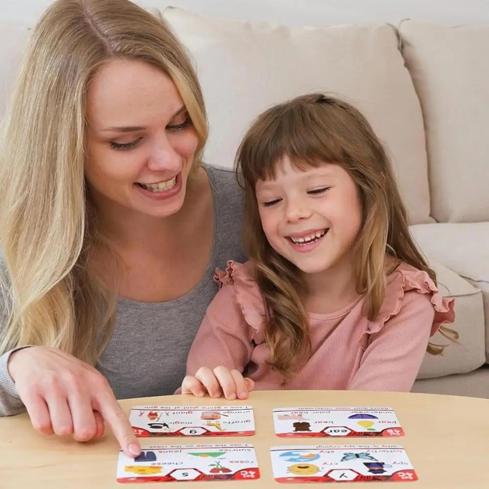 Phonics Card Game - ABRI-Phonics Sight Words Flash Cards Learn