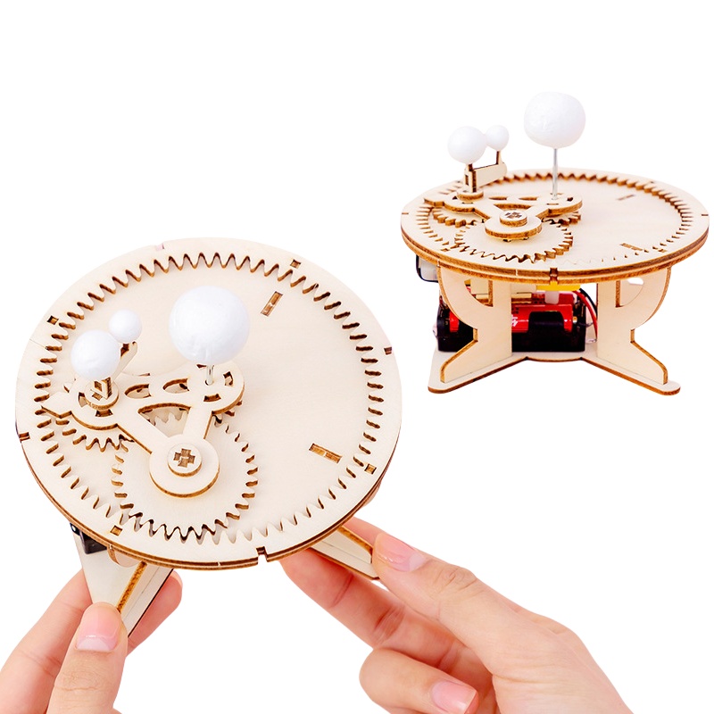 Kids Education System - DIY Montessori Astronomy Gifts Sun Earth