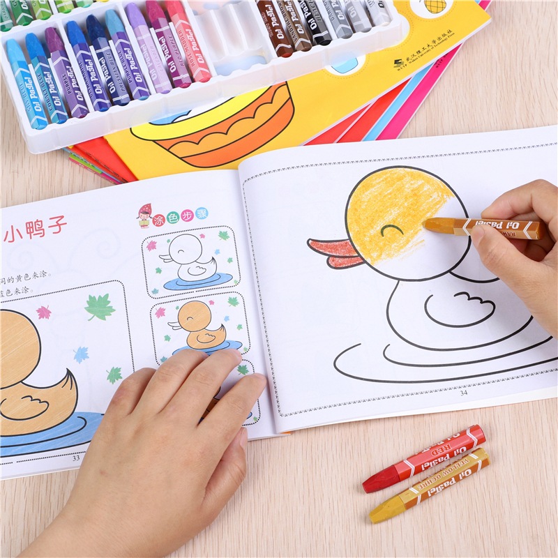 Learning Workbook Preschool - Kids Coloring & Drawing Book Preschool
