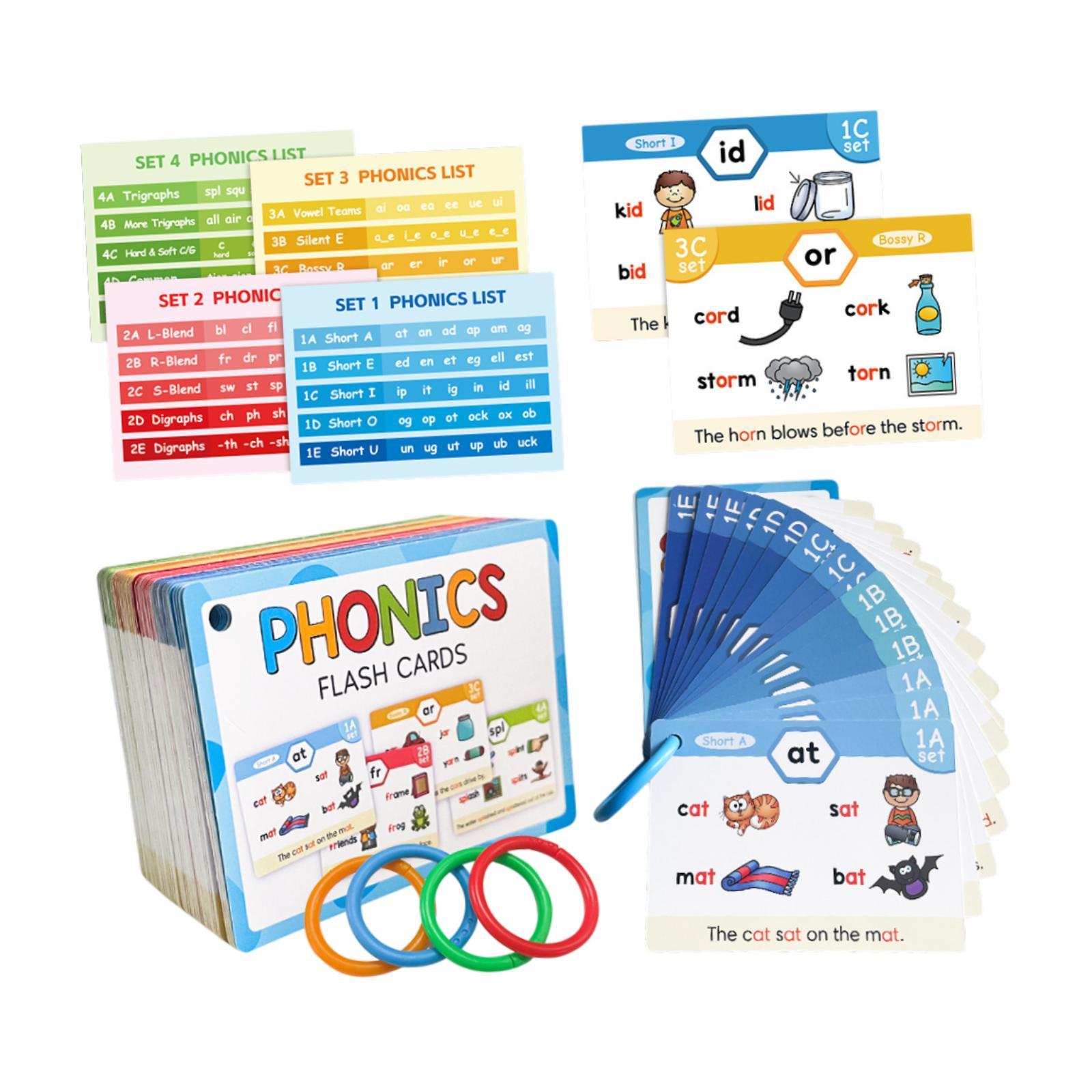 Phonics Flash Cards Letter Sou - огляд і ціна Phonics Card Game