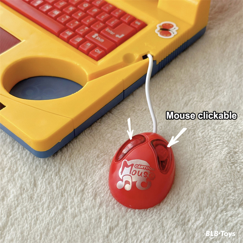 Simulation Laptop Toy Light Mu - огляд і ціна Kids Education Laptop