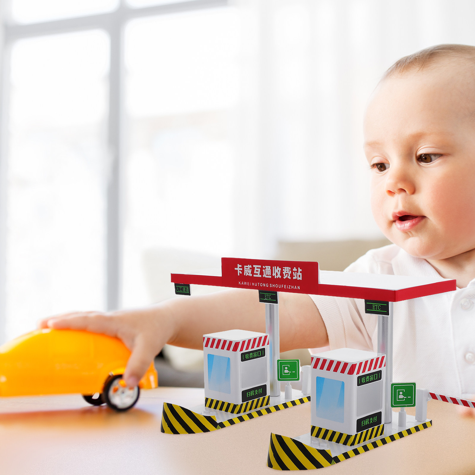 Plastic Toll Booth Playset Kid - огляд і ціна Kid Education