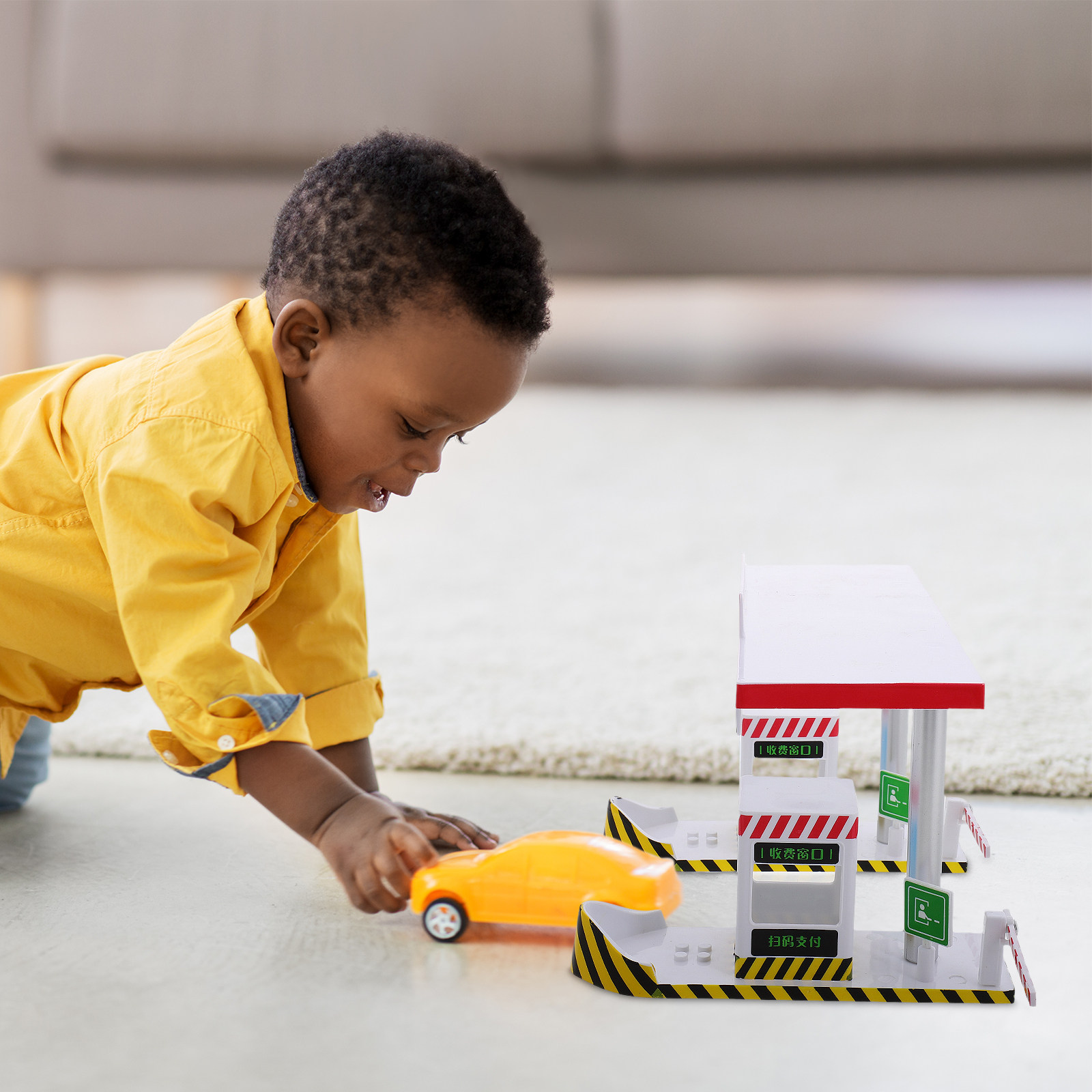 Plastic Toll Booth Playset Kid - огляд і ціна Kid Education