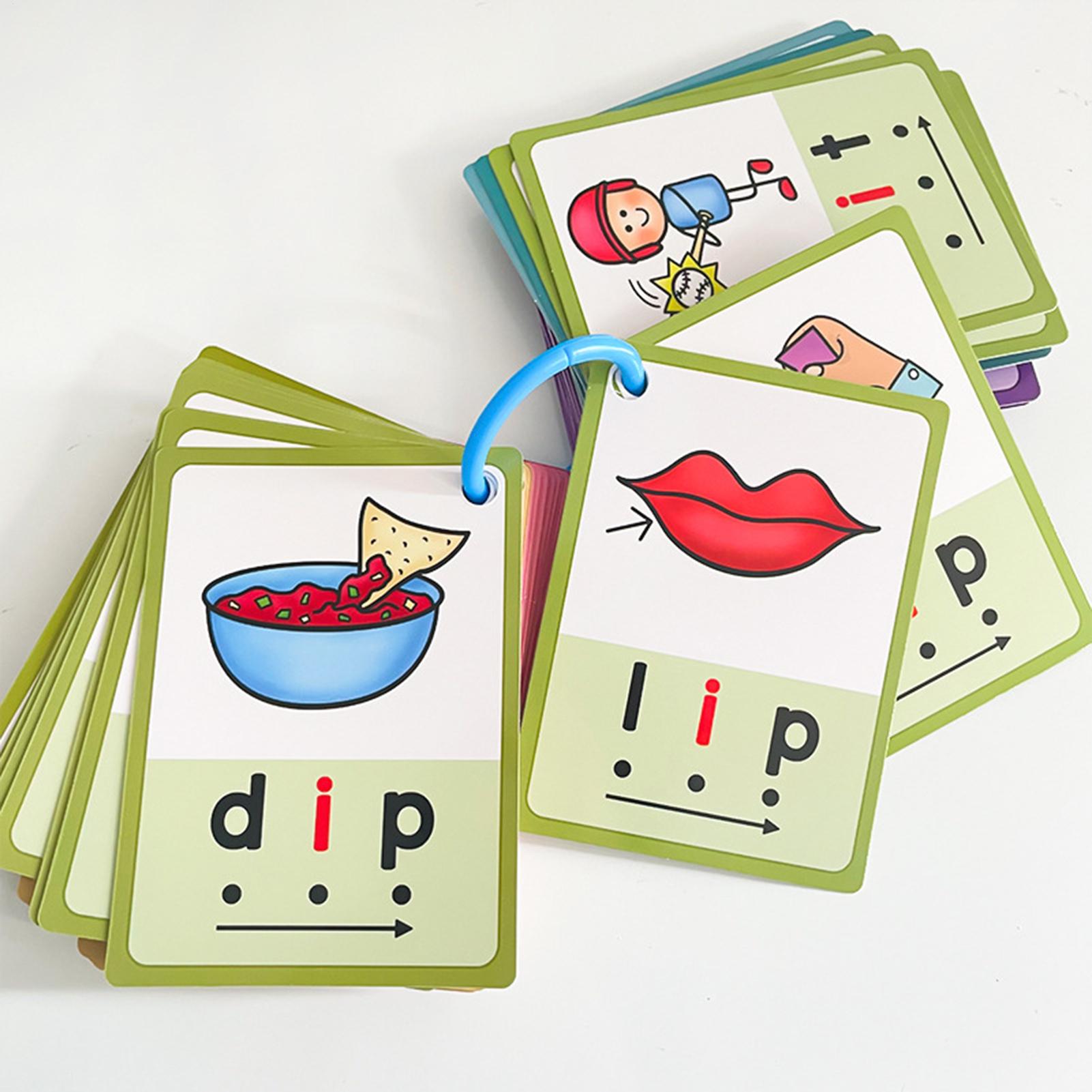 Kindergarten Flash Cards 70 Pi - огляд і ціна Phonics Card Game