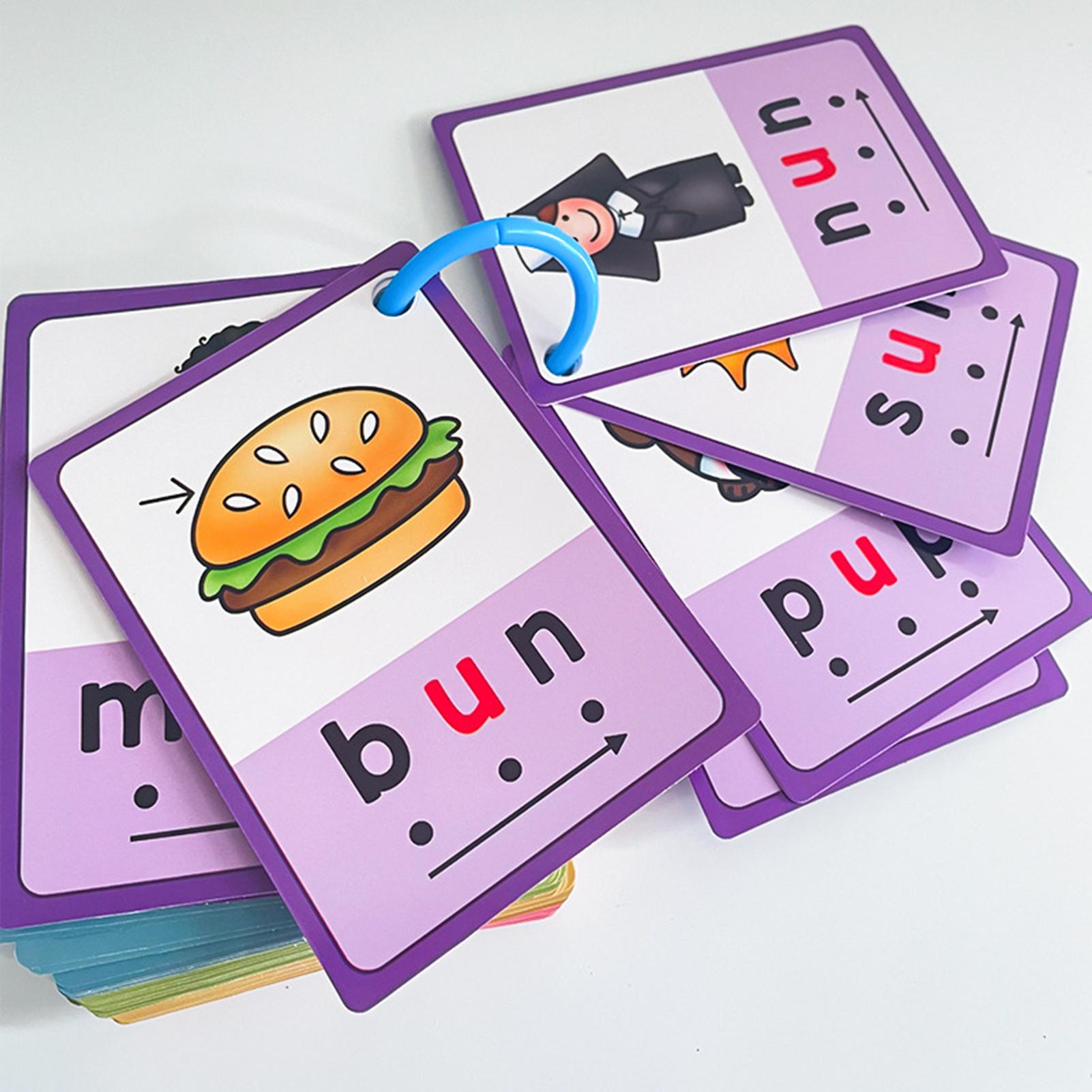 Kindergarten Flash Cards 70 Pi - огляд і ціна Phonics Card Game