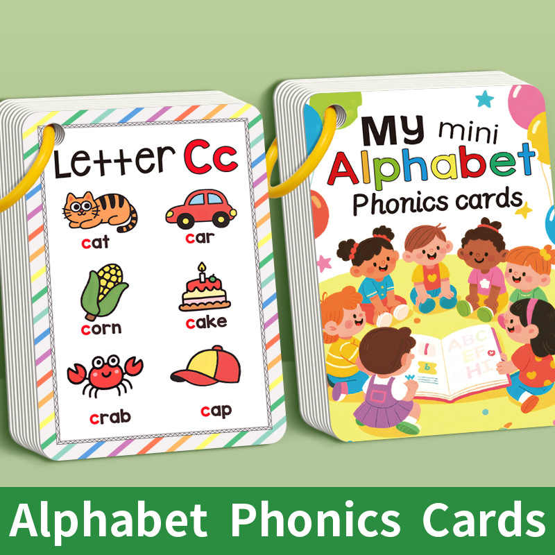 Alphabet Phonics Flash Cards f - огляд і ціна Phonics Card Game