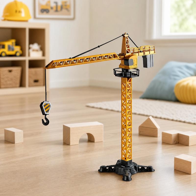 Tower Crane Toy Simulated Cons - огляд і ціна Kid Education