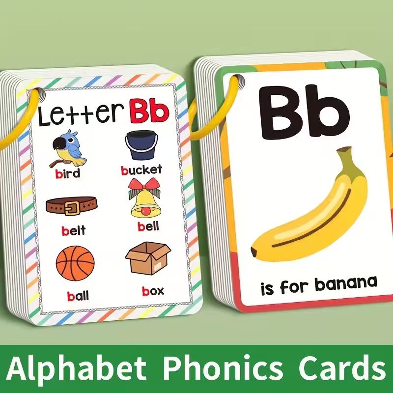 Alphabet Phonics Flash Cards f - огляд і ціна Phonics Card Game