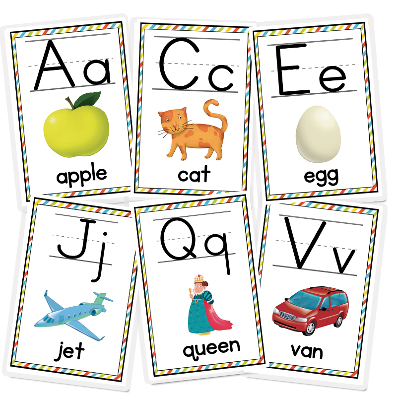 26pcs Alphabet Phonics Cards F - огляд і ціна Phonics Card Game