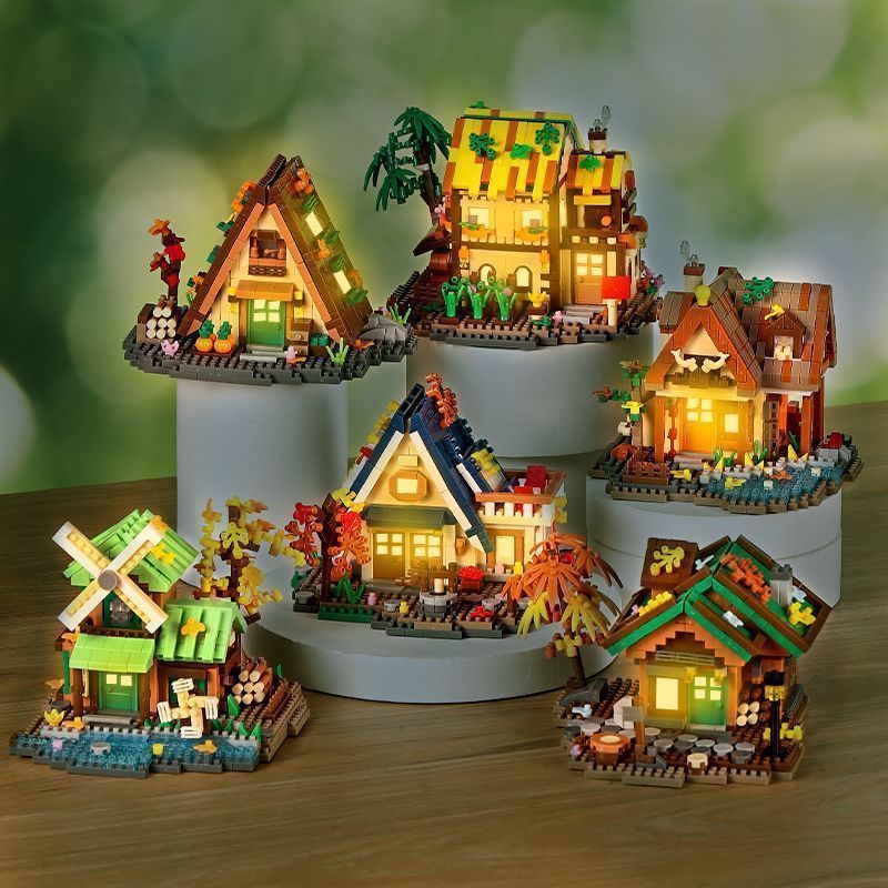 6 Sets Forest Cabin Mini Build - огляд і ціна Kids Education Login