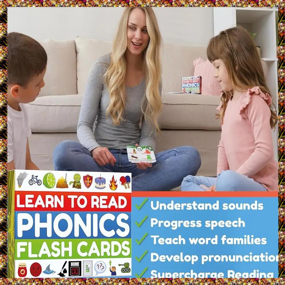 BTCL Phonics Sight Words Flash - огляд і ціна Phonics Card Game