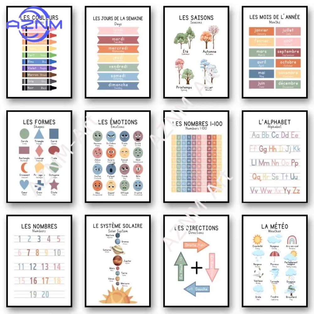 1Pc Bilingual French Education - огляд і ціна Kids Education System