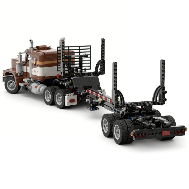 2006pcs MOC Peterbilt 359 Logg - огляд і ціна Kids Education Login