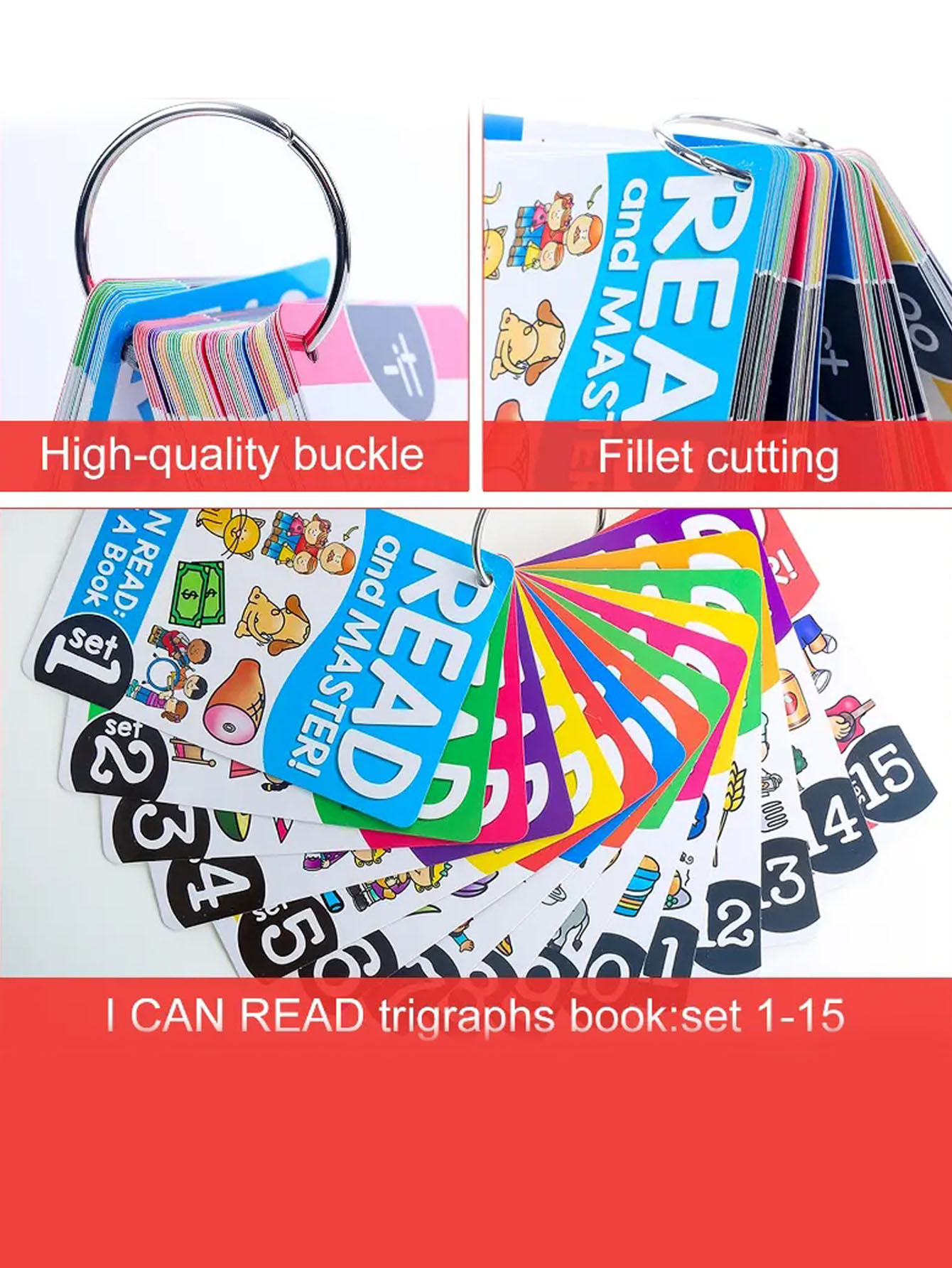 107 Groups I Can Read Phonics  - огляд і ціна Phonics Card Game