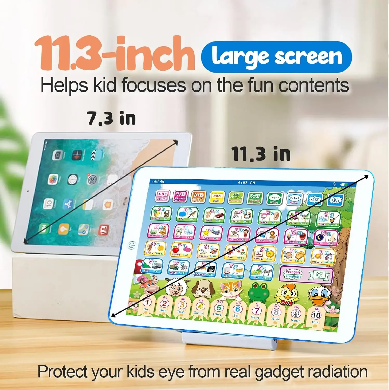 French English Bilingual Learn - огляд і ціна Kids Education Laptop