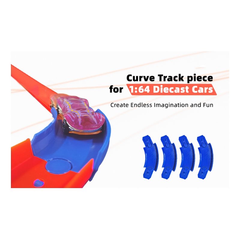 AINY-For 1:64 Vehicle For 4Pcs - огляд і ціна Hot Wheels Car Track Sets