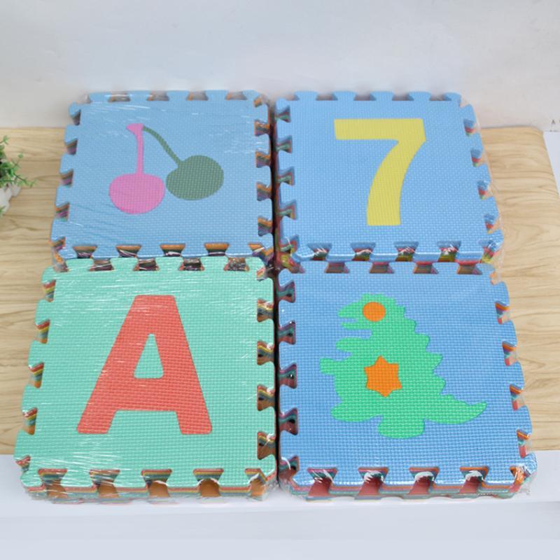 Non Toxic PE Foam Play Mat Alp - огляд і ціна Kids Education Alphabet Numbers