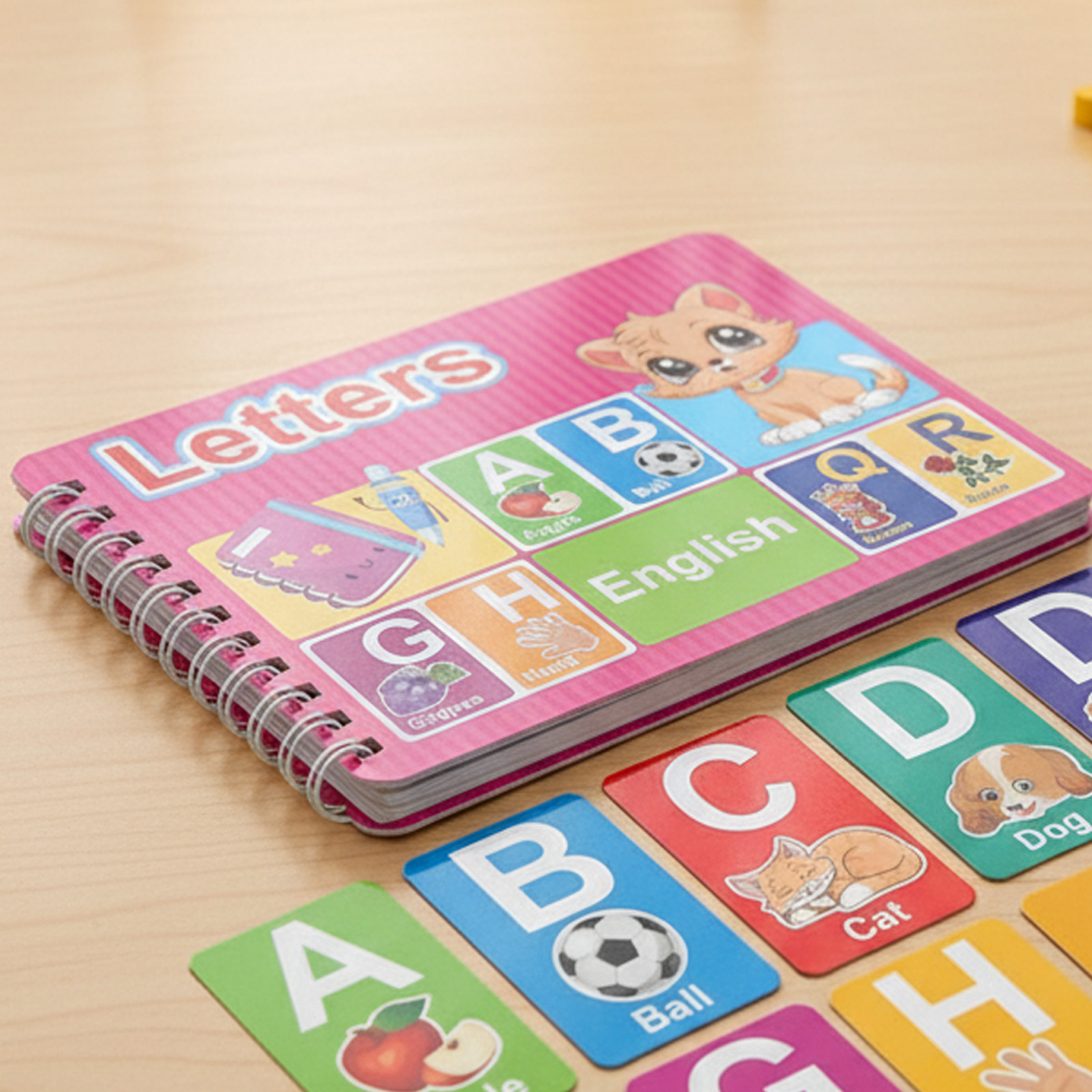 Early Education Cognitive Card - огляд і ціна Kids Education Alphabet Numbers