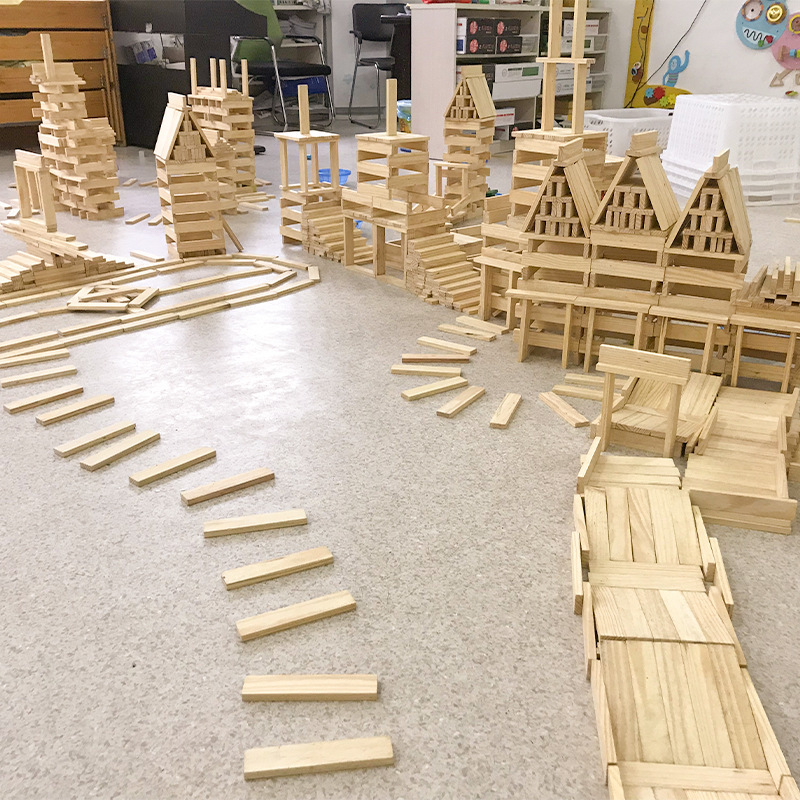 Natural Log Wooden Building Bl - огляд і ціна Kids Education Login