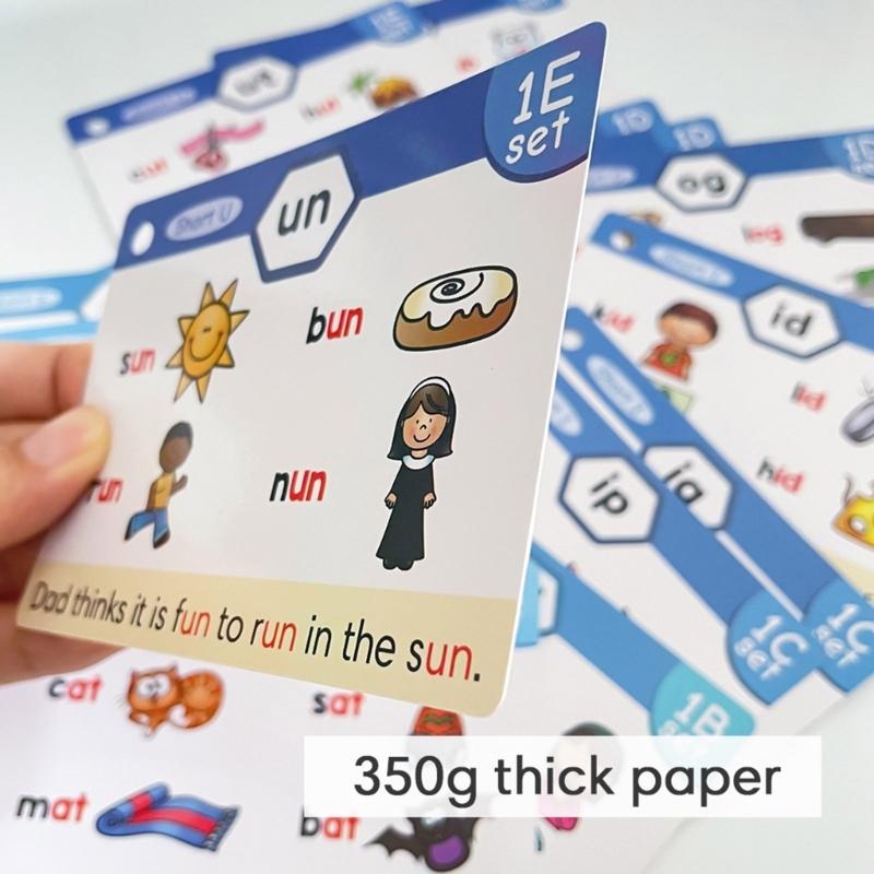 Phonics Learning Flash Cards S - огляд і ціна Phonics Card Game