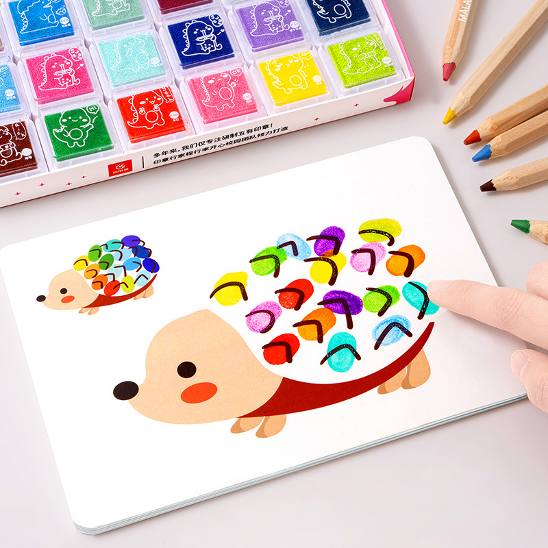 Creativity Finger Painting Set - огляд і ціна Kids Education Laptop