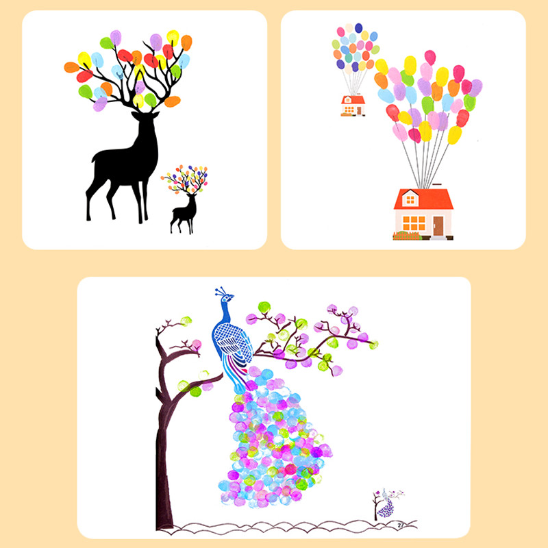 Creativity Finger Painting Set - огляд і ціна Kids Education Laptop