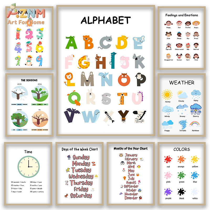 AZNM Educational Alphabet Numb - огляд і ціна Kids Education Alphabet Numbers