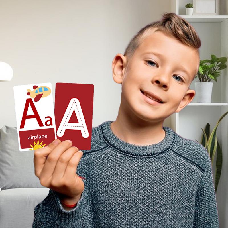 Alphabet Flash Cards Double-Si - огляд і ціна Phonics Card Game