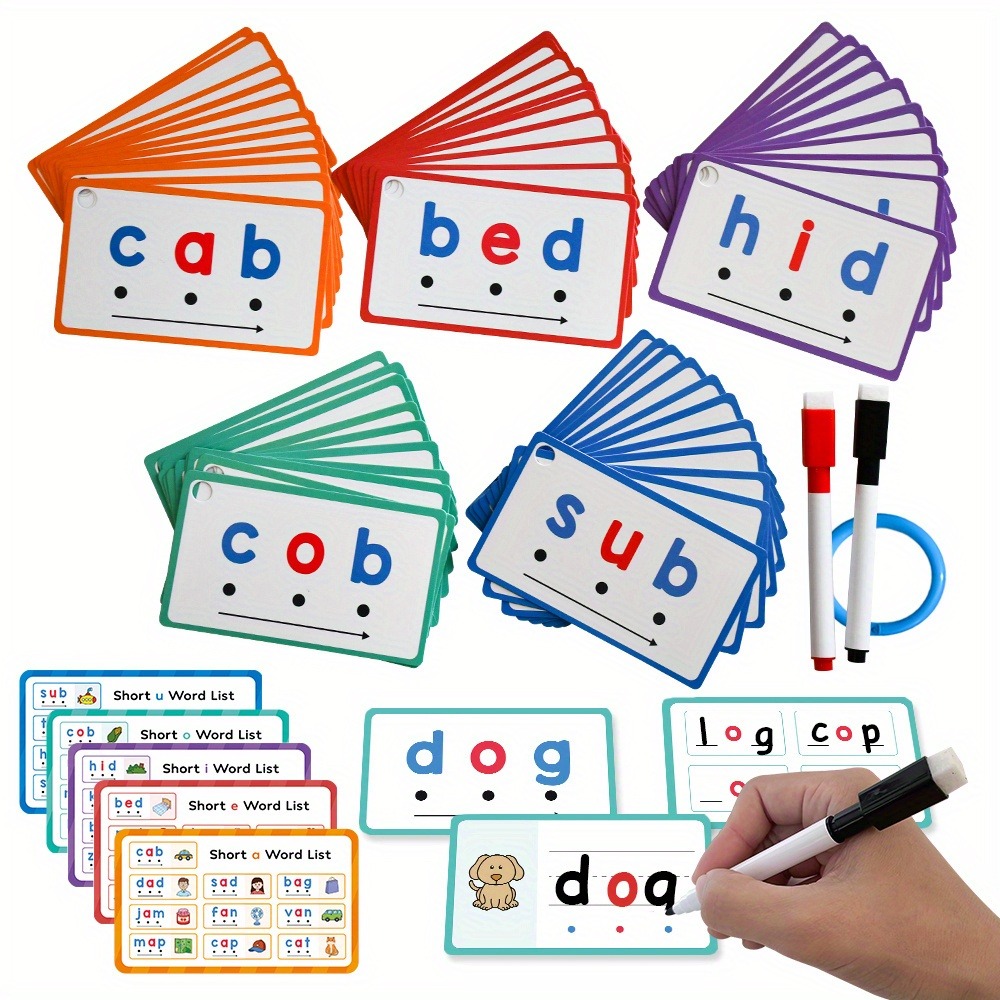 Dry Erase Handwriting Flash Ca - огляд і ціна Phonics Card Game