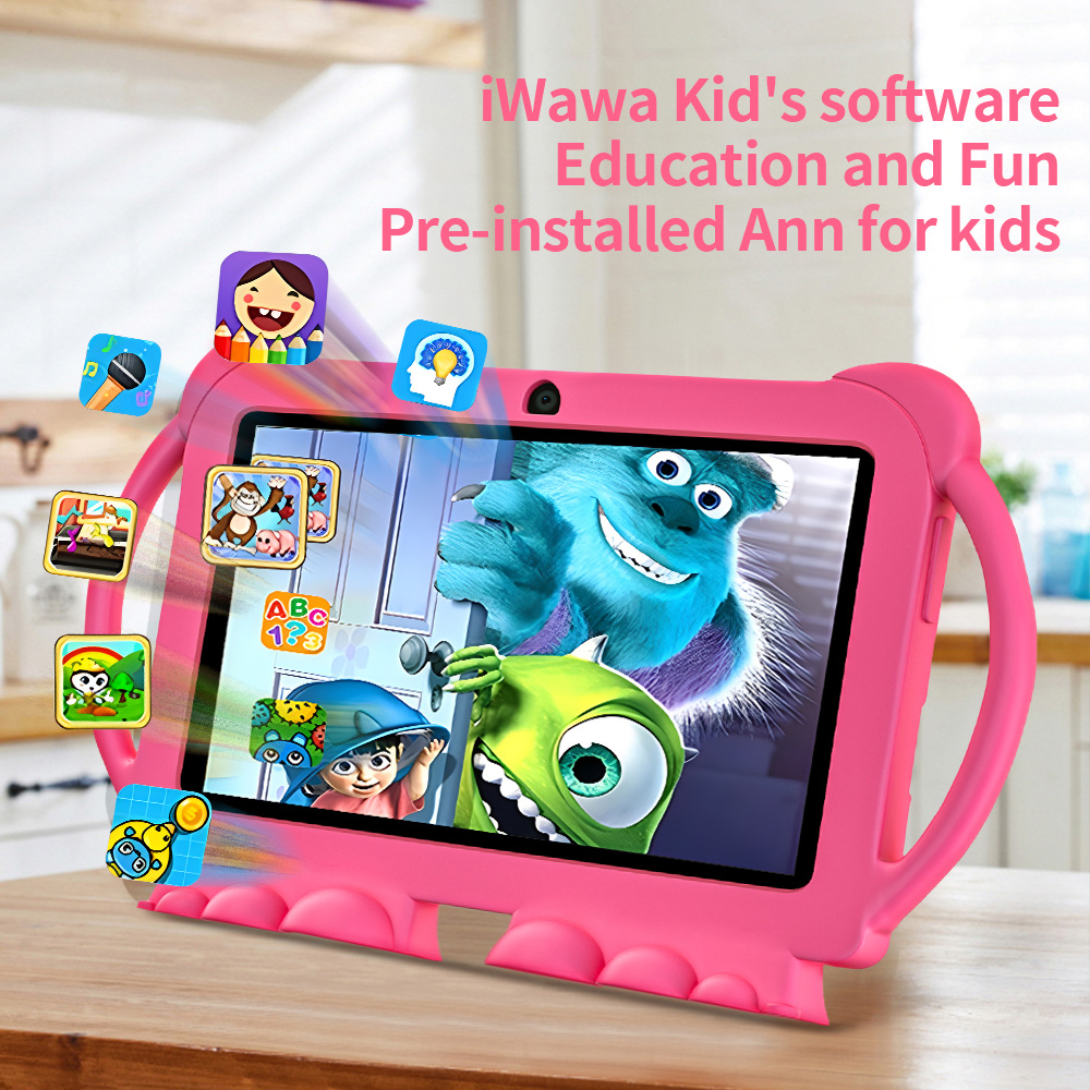 7 Inch New Android Kids' table - огляд і ціна Kids Educational Games Learn English