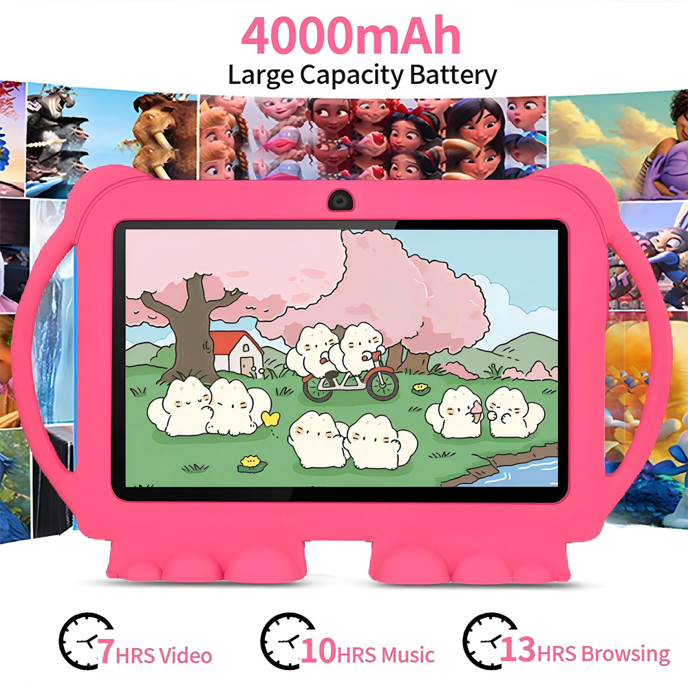 7 Inch New Android Kids' table - огляд і ціна Kids Educational Games Learn English